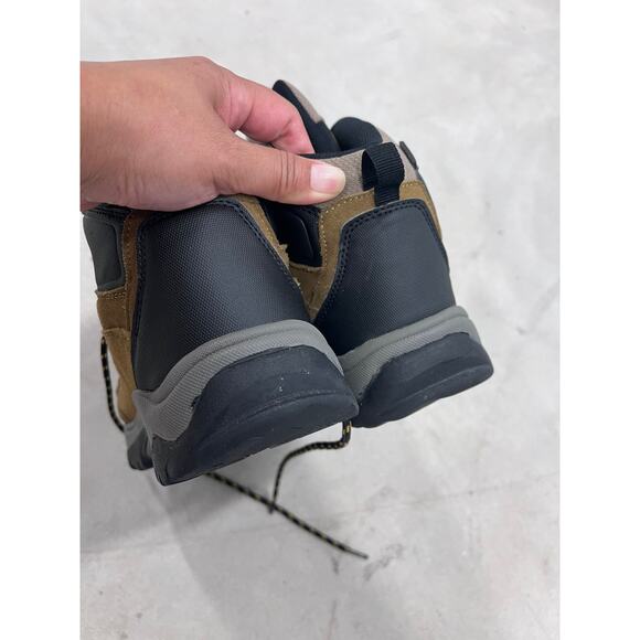 Peaks Men’s Hiking Shoes Size 11 Tan/Black Waterproof Outdoor Camping - Picture 6 of 8